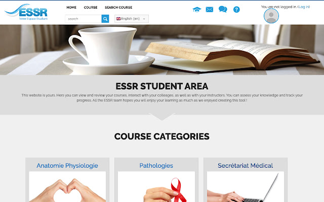 ESSR Student website security extension  from Chrome web store to be run with OffiDocs Chromium online