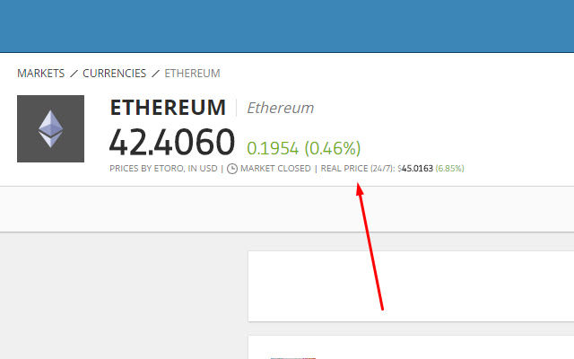 Etoro 24/7 BTC ETH prices  from Chrome web store to be run with OffiDocs Chromium online