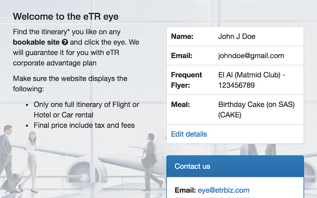 eTR eye  from Chrome web store to be run with OffiDocs Chromium online