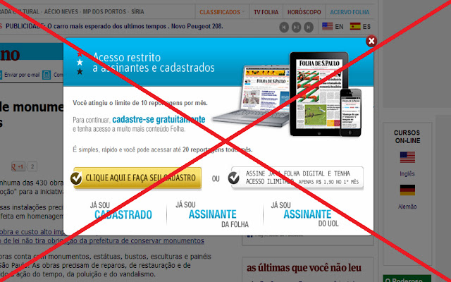 Eu quero ler! dal Chrome Web Store per essere eseguito con OffiDocs Chromium online