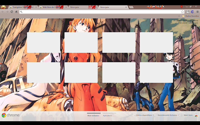 Evangelion Theme 1366x768  from Chrome web store to be run with OffiDocs Chromium online