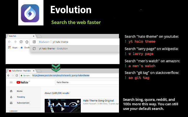 Evolution  from Chrome web store to be run with OffiDocs Chromium online