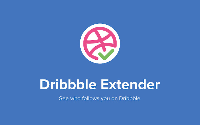 Extenddder mark followers on Dribbble  from Chrome web store to be run with OffiDocs Chromium online