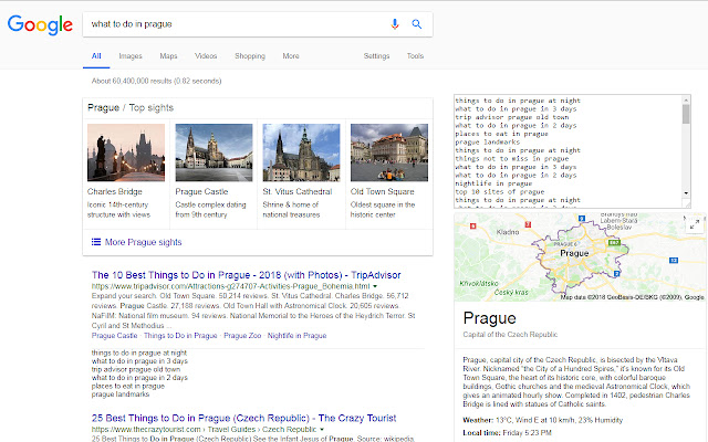 Extract People also search phrases in Google  from Chrome web store to be run with OffiDocs Chromium online