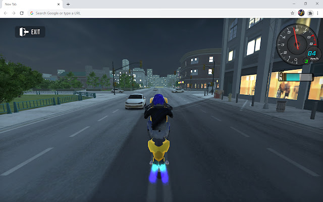 Extreme Motorcycle Simulator Game  from Chrome web store to be run with OffiDocs Chromium online