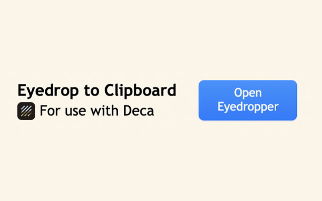 Eyedrop to Clipboard  from Chrome web store to be run with OffiDocs Chromium online