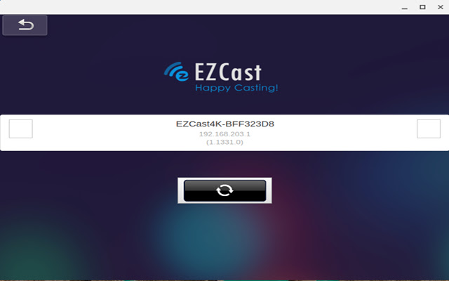 EZCast  from Chrome web store to be run with OffiDocs Chromium online