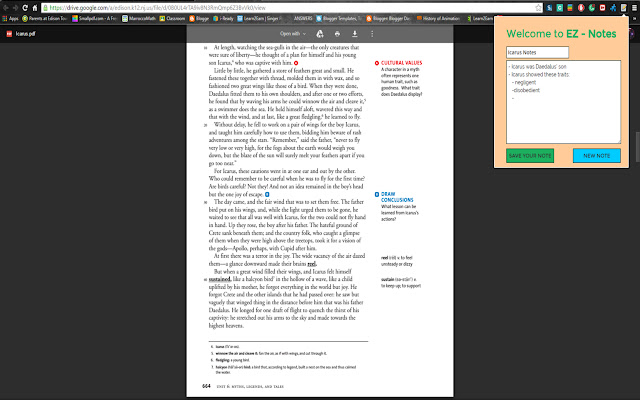 EZ Notes  from Chrome web store to be run with OffiDocs Chromium online