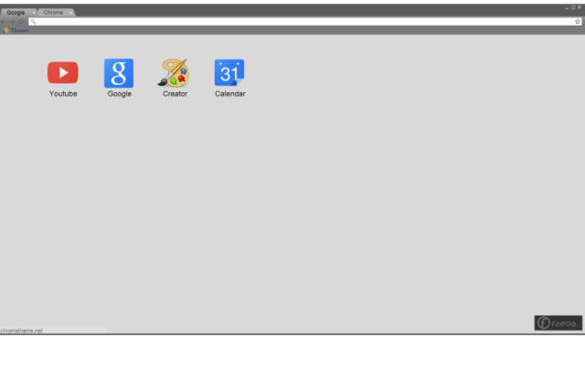 Faeda theme  from Chrome web store to be run with OffiDocs Chromium online
