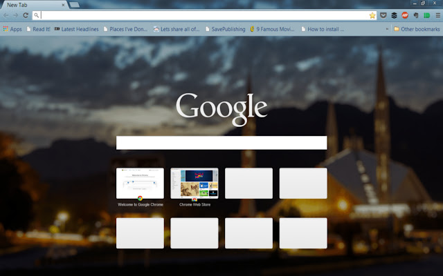 Faisal Mosque, Islamabad, Pakistan  from Chrome web store to be run with OffiDocs Chromium online