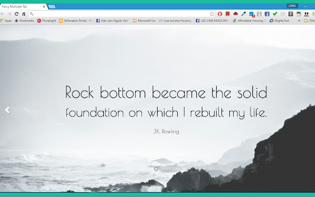 Fancy Motivation Tab  from Chrome web store to be run with OffiDocs Chromium online