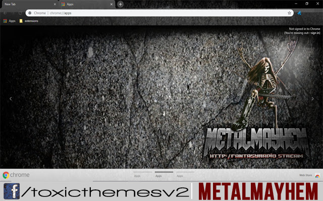 Fantasy Radio Metal Mayhem 1600x  from Chrome web store to be run with OffiDocs Chromium online