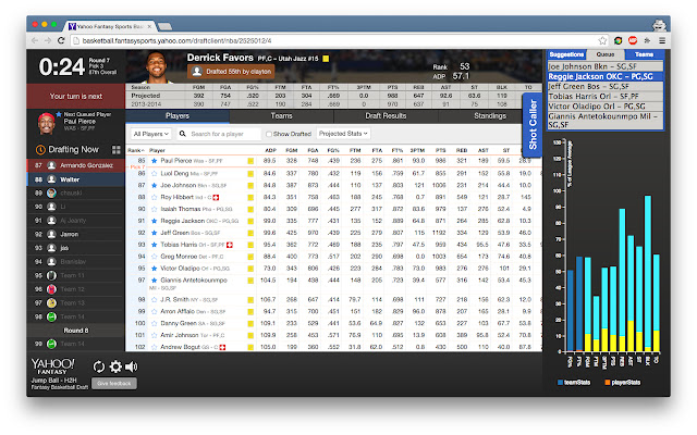 Fantasy Shot Caller  from Chrome web store to be run with OffiDocs Chromium online