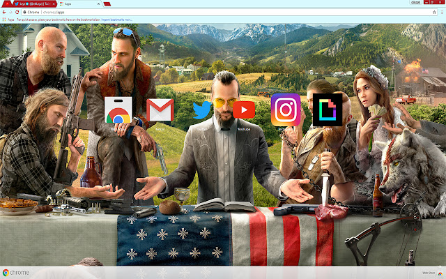 Far Cry 5 | Throw of Beast «1920X1080»  from Chrome web store to be run with OffiDocs Chromium online