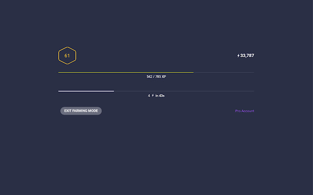 Farming Mode  from Chrome web store to be run with OffiDocs Chromium online