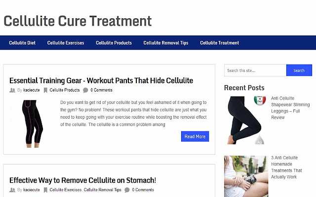 Fast Cellulite Elimination  from Chrome web store to be run with OffiDocs Chromium online