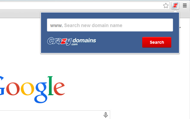 Fast Domain Search  from Chrome web store to be run with OffiDocs Chromium online