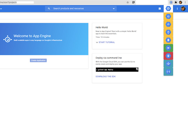 Fast GCP  from Chrome web store to be run with OffiDocs Chromium online