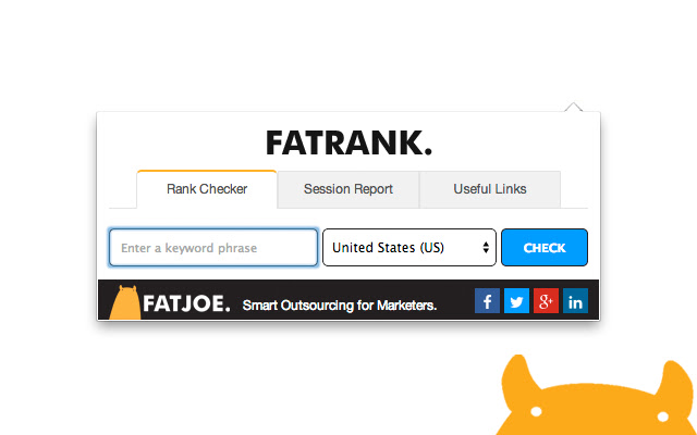 FATRANK  from Chrome web store to be run with OffiDocs Chromium online