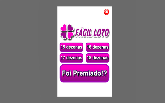 Fácil Loto  from Chrome web store to be run with OffiDocs Chromium online