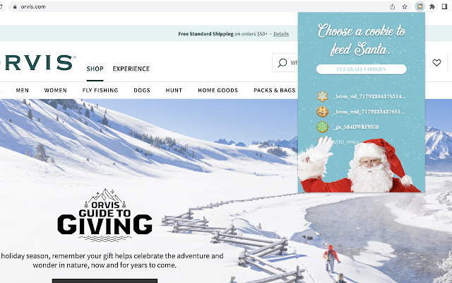 Feed Santa Your Cookies  from Chrome web store to be run with OffiDocs Chromium online