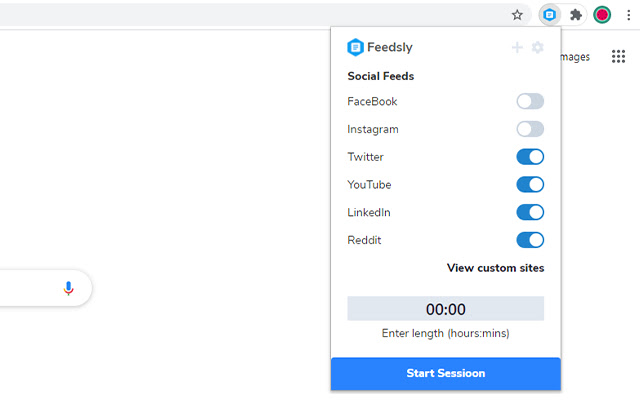 Feedsly  from Chrome web store to be run with OffiDocs Chromium online