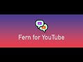 Fern for YouTube  from Chrome web store to be run with OffiDocs Chromium online