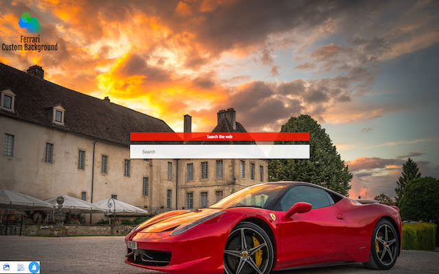 Ferrari Custom Background  from Chrome web store to be run with OffiDocs Chromium online