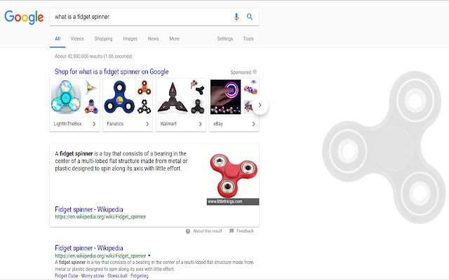 Fidget Spinner Chrome Edition  from Chrome web store to be run with OffiDocs Chromium online