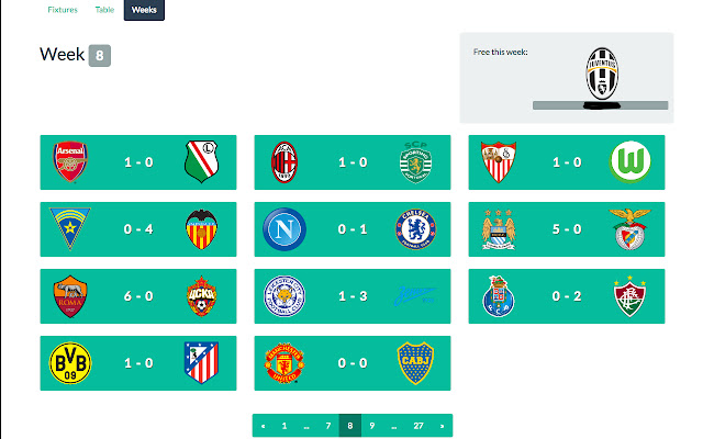 Fifa generator week view plugin  from Chrome web store to be run with OffiDocs Chromium online