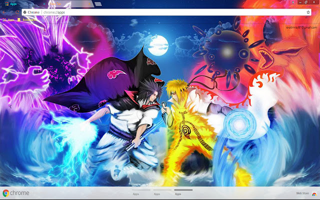 Fight Naruto Uzumaki Sasuke  from Chrome web store to be run with OffiDocs Chromium online