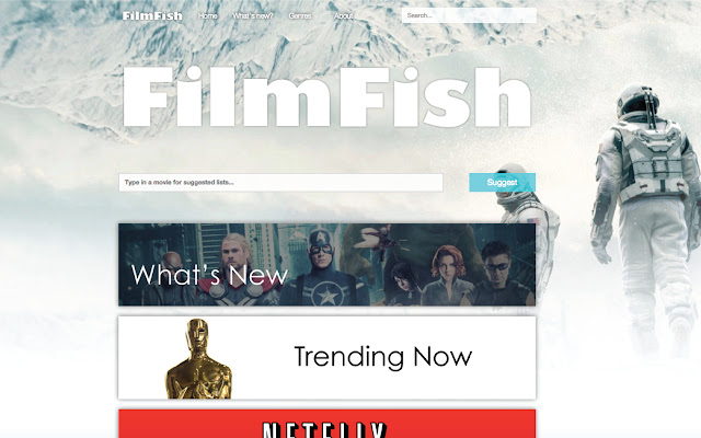 FilmFish  from Chrome web store to be run with OffiDocs Chromium online