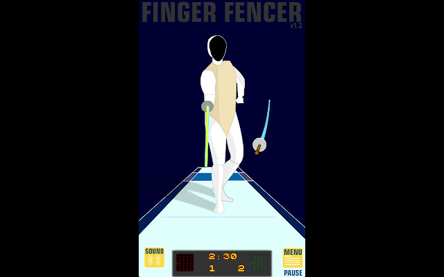 Finger Fencer من متجر Chrome الإلكتروني ليتم تشغيله مع OffiDocs Chromium عبر الإنترنت