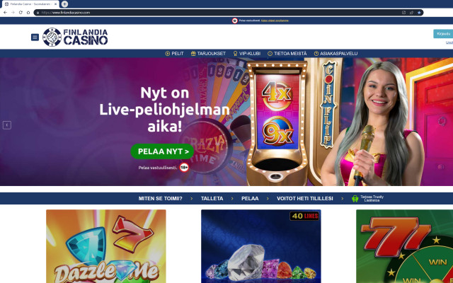 Finlandia Casino  from Chrome web store to be run with OffiDocs Chromium online