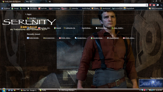 Firefly: Malcolm Reynolds  from Chrome web store to be run with OffiDocs Chromium online