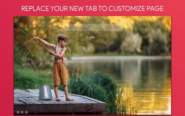 Fishing Wallpaper HD Custom New Tab  from Chrome web store to be run with OffiDocs Chromium online