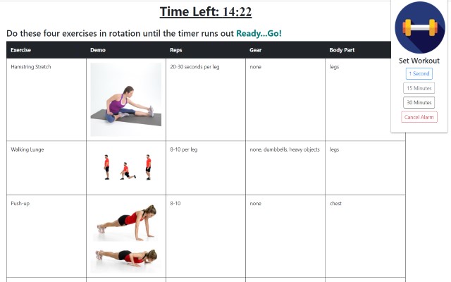 Fitness Extension  from Chrome web store to be run with OffiDocs Chromium online