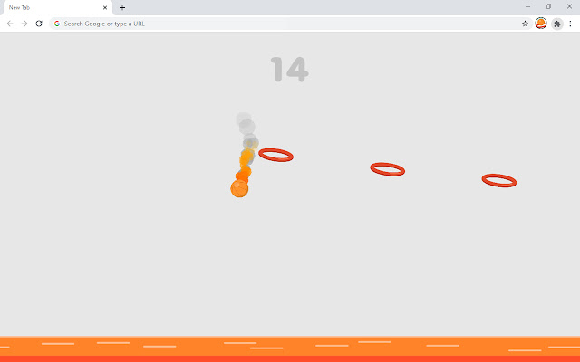 Flappy Basketball Game  from Chrome web store to be run with OffiDocs Chromium online