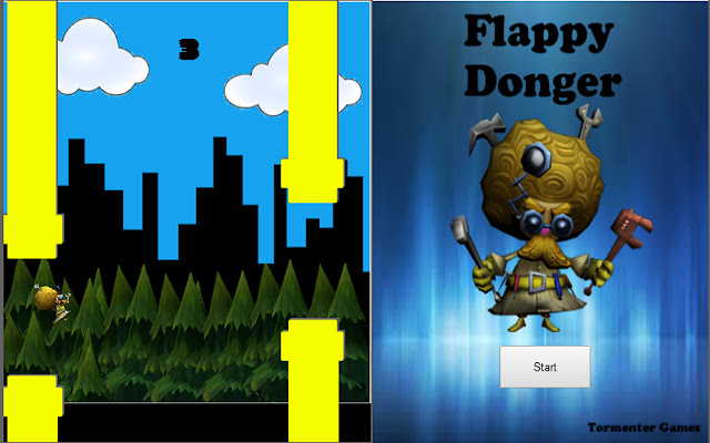 Flappy Donger  from Chrome web store to be run with OffiDocs Chromium online