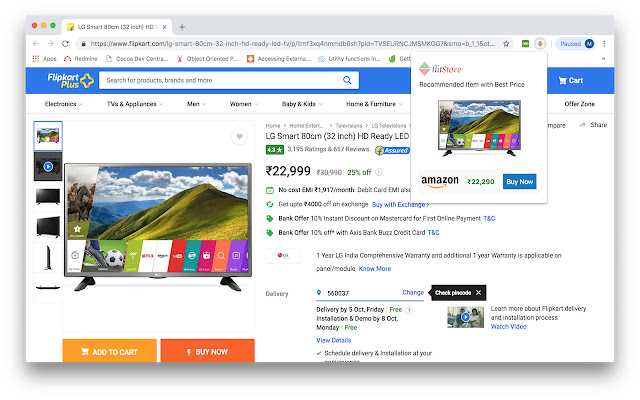 flitStore  from Chrome web store to be run with OffiDocs Chromium online