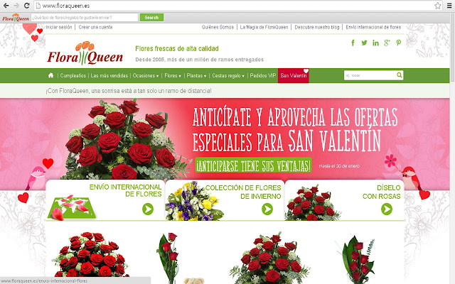 FloraQueen (ES)  from Chrome web store to be run with OffiDocs Chromium online