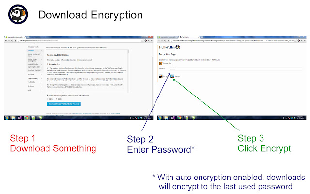 FluffyPuffin File Encryption Free  from Chrome web store to be run with OffiDocs Chromium online