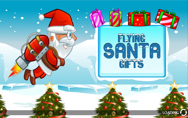 Flying Santa Gifts Game  from Chrome web store to be run with OffiDocs Chromium online