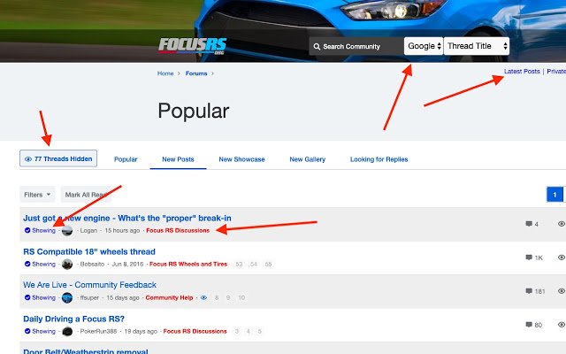 Focus RS Site Extension  from Chrome web store to be run with OffiDocs Chromium online