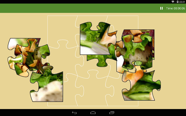 Food Puzzle  from Chrome web store to be run with OffiDocs Chromium online