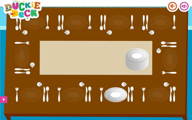 Food Serving Games Dinner at Duckie Deck  from Chrome web store to be run with OffiDocs Chromium online