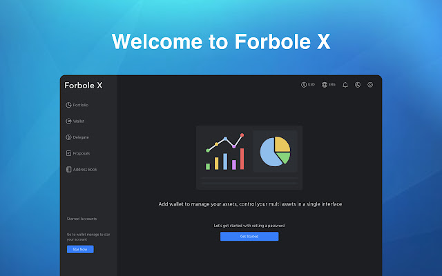 Forbole X  from Chrome web store to be run with OffiDocs Chromium online