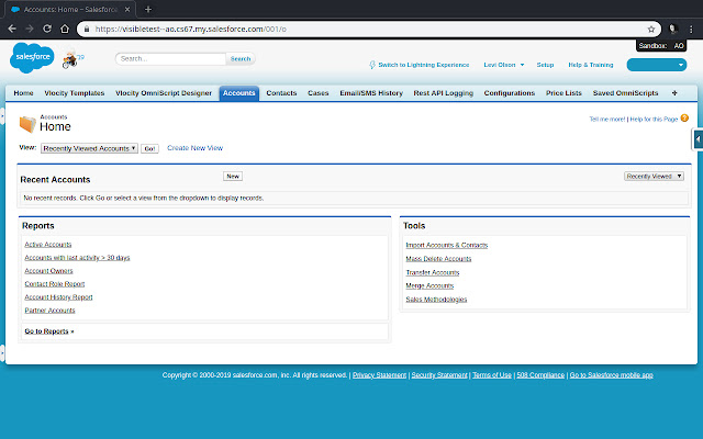 Force Salesforce Classic (No lightning)  from Chrome web store to be run with OffiDocs Chromium online