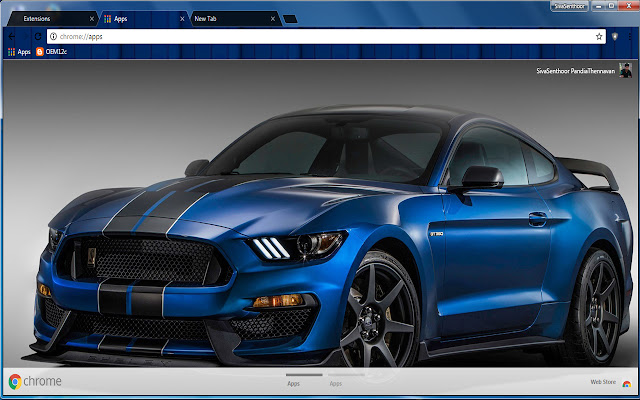 Ford Mustang Shelby GT350R SuperCar  from Chrome web store to be run with OffiDocs Chromium online