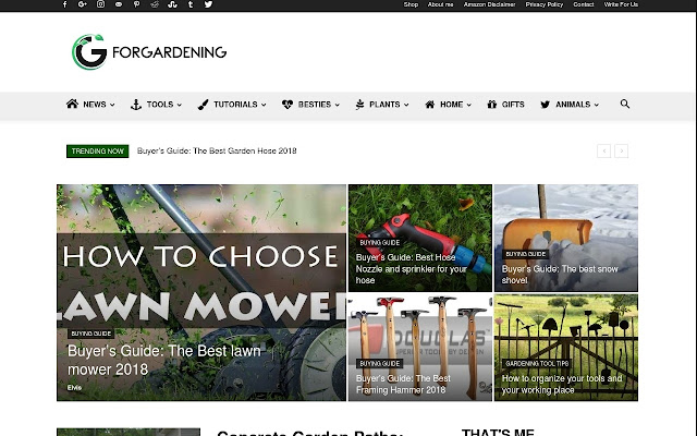 ForGardening blog  from Chrome web store to be run with OffiDocs Chromium online